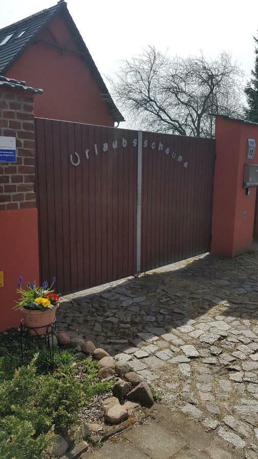 Urlaubsscheune Niedergorsdorf Eksteriør billede