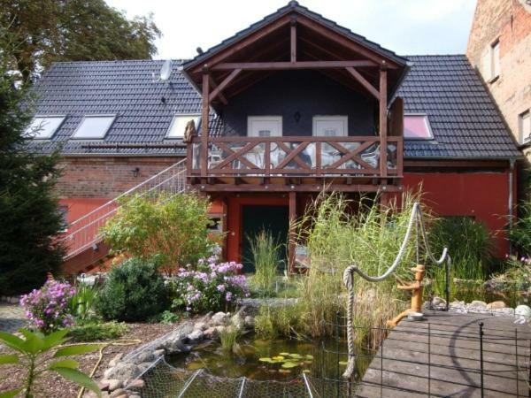 Urlaubsscheune Niedergorsdorf Eksteriør billede